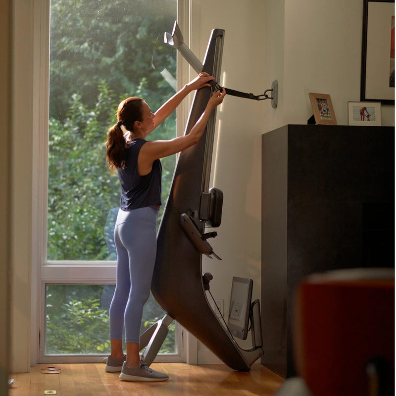 Hydrow Rower Upright Storage Kit - Wall Mount for Vertical Space Saving - Image 2